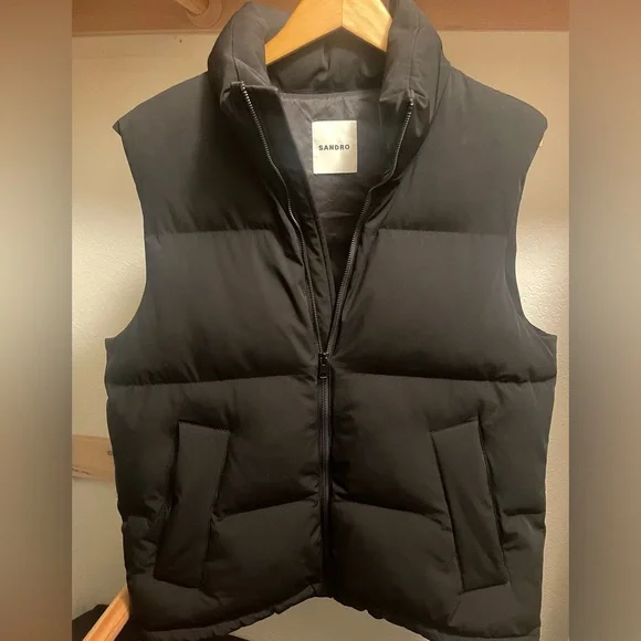Sandro Sleeveless technical puffer vest - Picture 1 of 3